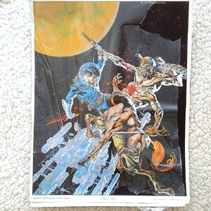 Sci-Fi Fantasy Art Print By Berni Wrightson 1978